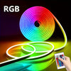 Fita LED Neon RGB Flexível 1m com Controle Remoto