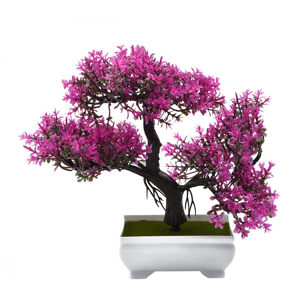 Bonsai Artificial em Vaso – Árvore Pinus