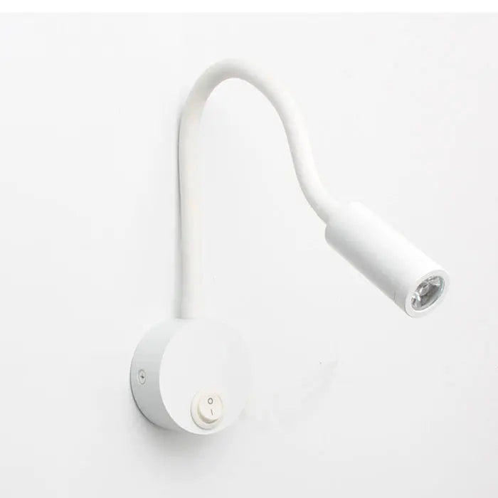 Luminária de Parede LED 3W com Braço Flexível