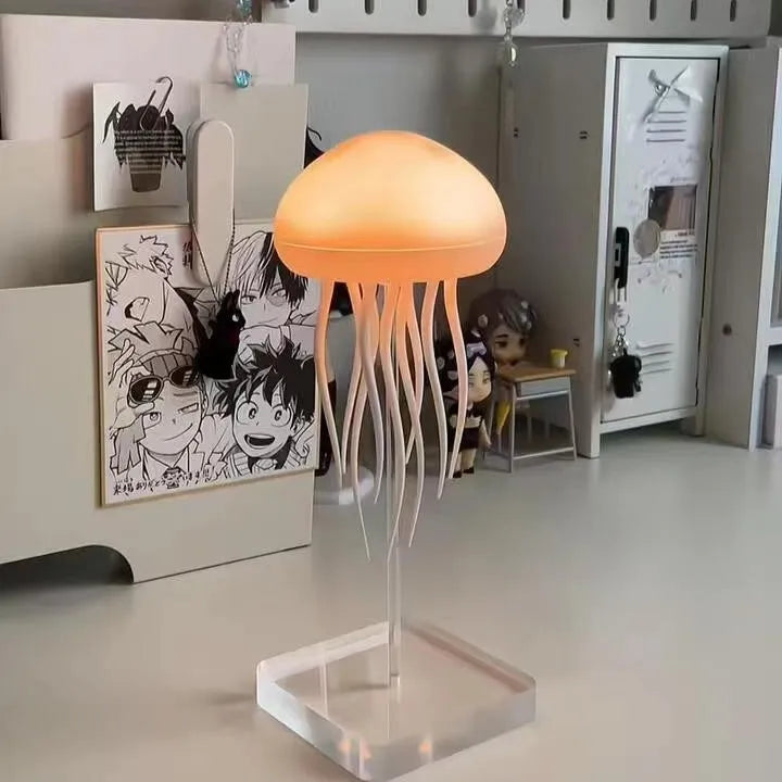Luminária de Mesa LED Medusa 3D RGB com Controlo por Som