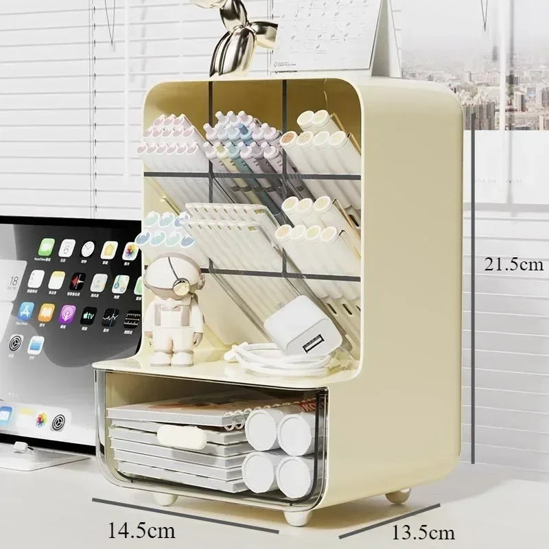 Organizador de Mesa com Suporte para Canetas