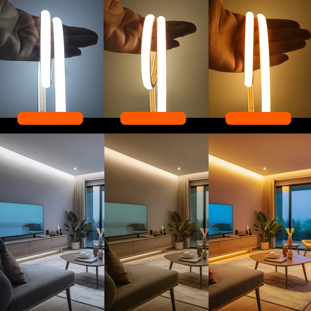 Fita LED COB Flexível à Prova de Água