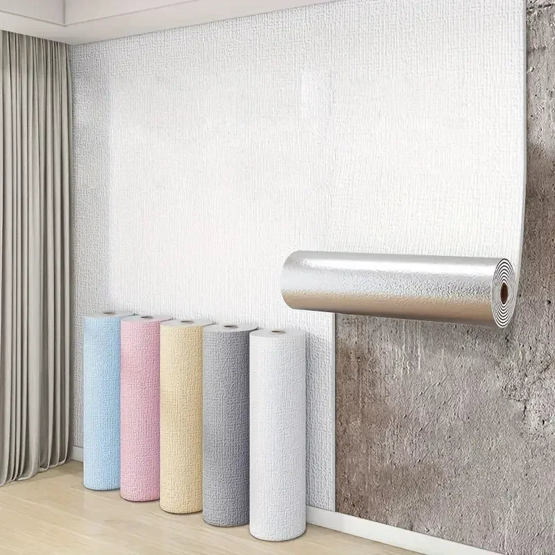 Papel de Parede 3D Autocolante Linho